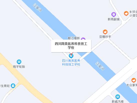 四川育英科技學(xué)校地址在哪里，坐車路線怎么走