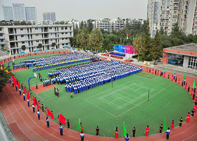 學(xué)校運動會實況